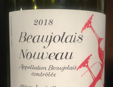 Beaujolais Nouveau 2018 Jean Foillard